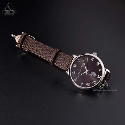 ساعت اورجینال بند چرمی U.S. Polo Assn. USPA2077-02