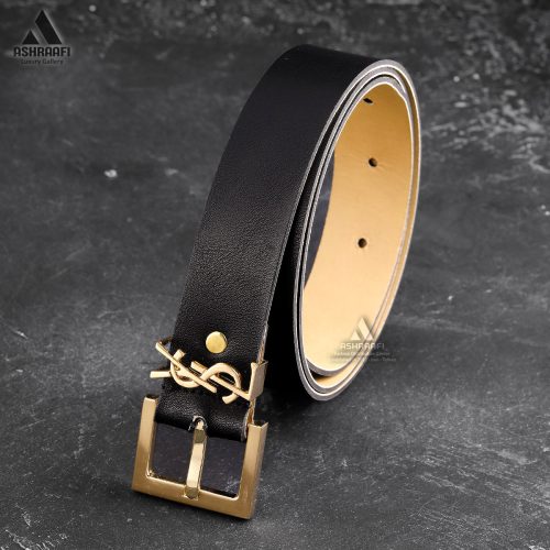 کمر بند زنانه وای ال اس YSL Leather Belt BL9