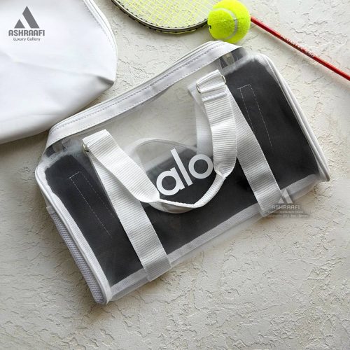 ساک ورزشی الو رنگ سفید