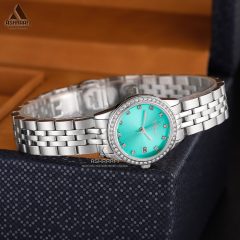 ساعت صفحه آبی زنانه Axcent AX120012SB