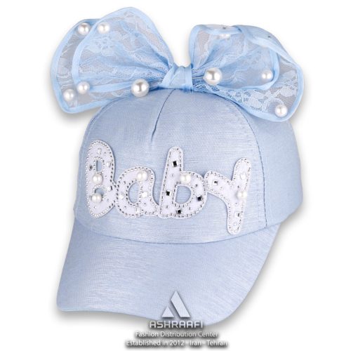 کلاه دخترانه پاپیونی Baseball Cap HA91