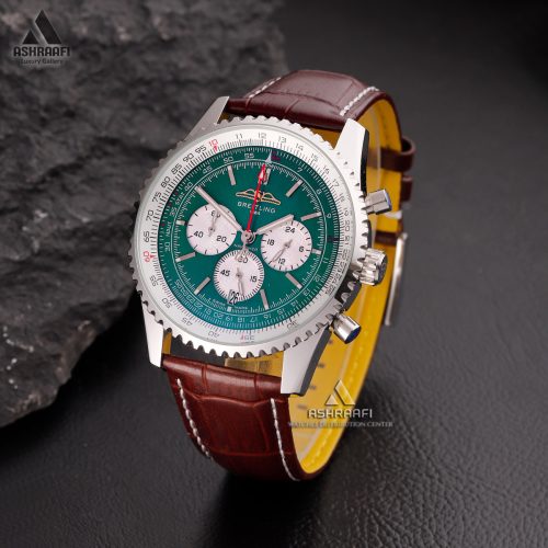 ساعت برایتلینگ بند چرمی