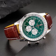 ساعت برایتلینگ صفحه سبز