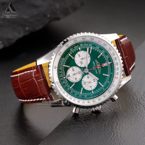 ساعت برایتلینگ صفحه سبز