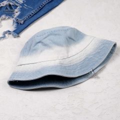 کلاه باکت جین آبی
