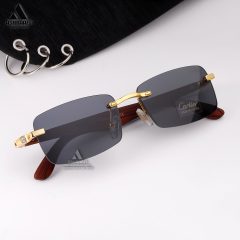 Cartier-7839-05 عینک دودی کلاسیک زنانه