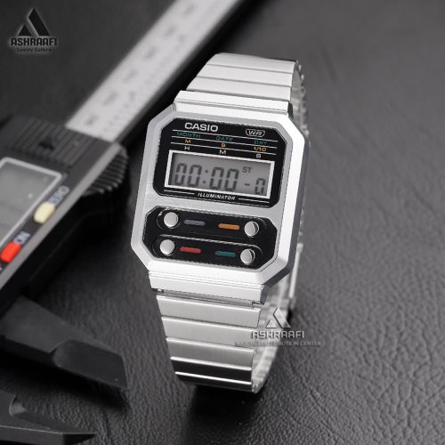 ساعت کاسیو مدل Casio A100WE-1ADF