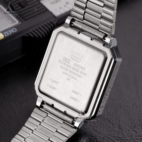 درب پشت ساعت کاسیو مدل Casio A100WE-1ADF