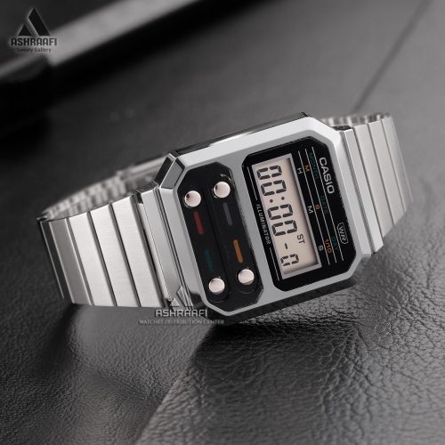 ساعت دیجیتالی کاسیو Casio A100WE-1ADF