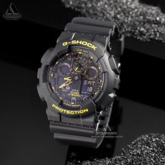 Casio-G-Shock-GA-100CY-1A-02 قیمت ساعت مچی جیشاک Casio G-Shock GA-100CY-1A