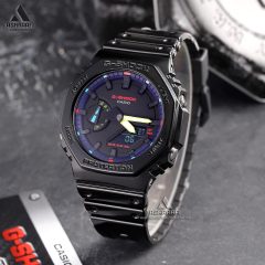 Casio-G-Shock-GA-2100RGB-1A-02 ساعت مردانه جیشاک Casio G-Shock GA-2100RGB-1A