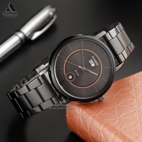 ساعت کاسیو مشکی Casio MTP-B120B-8AV