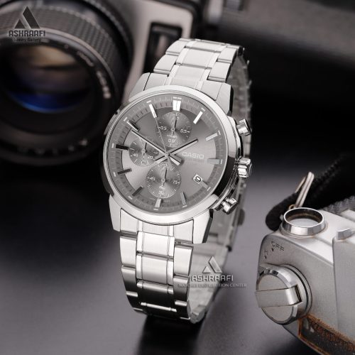 ساعت مردانه نقره ای Casio MTP-E510D-8AV