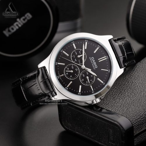 ساعت کاسیو بند چرمی Casio MTP-V300L-1A
