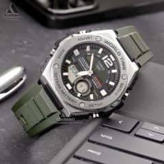 ساعت کاسیو صفحه سبز Casio MWQ-100-3AV