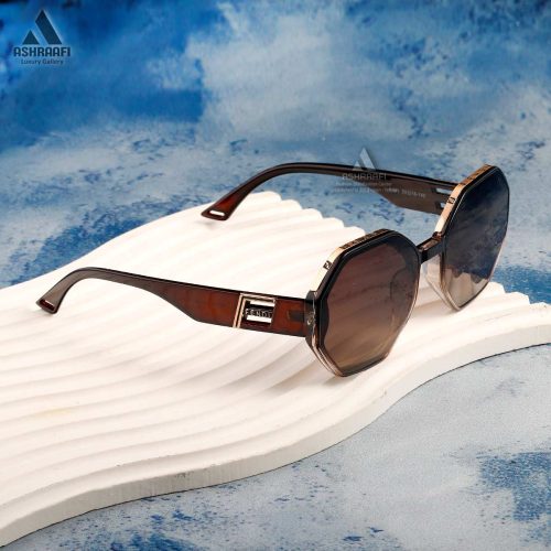 عینک افتابی قهوه ای