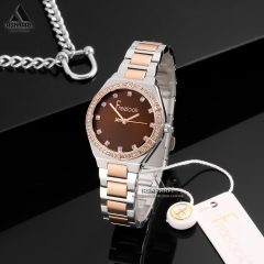 ساعت زنانه اورجینال با صفحه قهوه ای Freelook FL.1.10398-5SET144