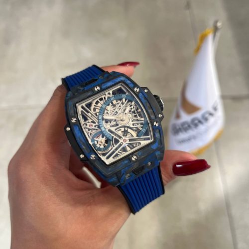 ساعت هابلوت آبی