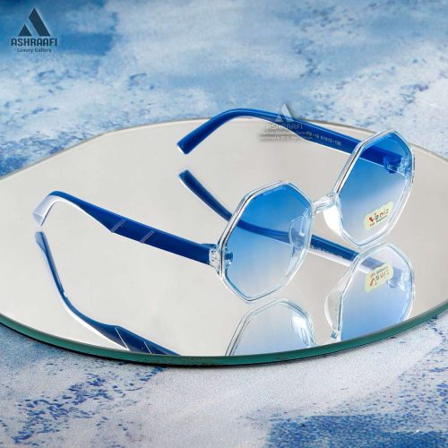 عینک فانتزی آبی