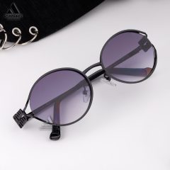 Miu-Miu-9082-05 عینک مشکی با فریم بیضی