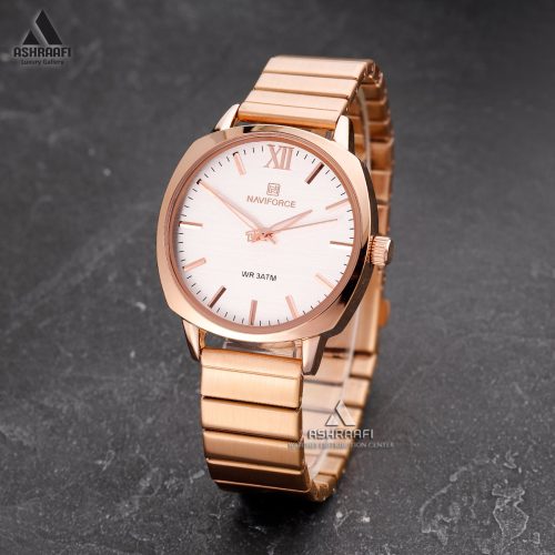 ساعت زنانه نیوی فورس Naviforce NF5044RGW