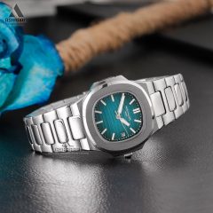 ساعت صفحه آبی ناتیلوس