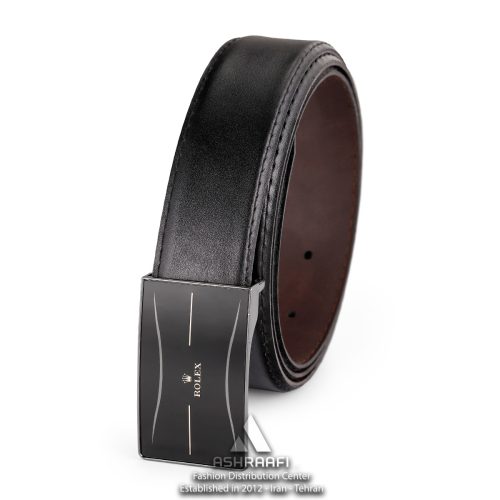 کمربند مردانه با سگک رولکس