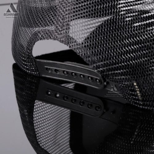 کلاه پشت تور مشکی