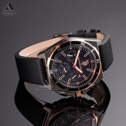 ساعت مردانه بند چرمی پولو U.S. Polo Assn. USPA1092-03