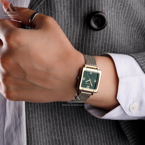 ساعت زنانه یو اس پولو بند حصیری