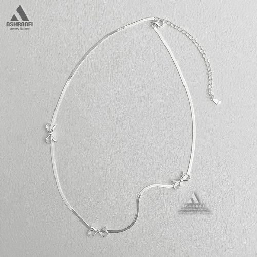 گردنبند زنانه پاپیونی Bow Necklace S1