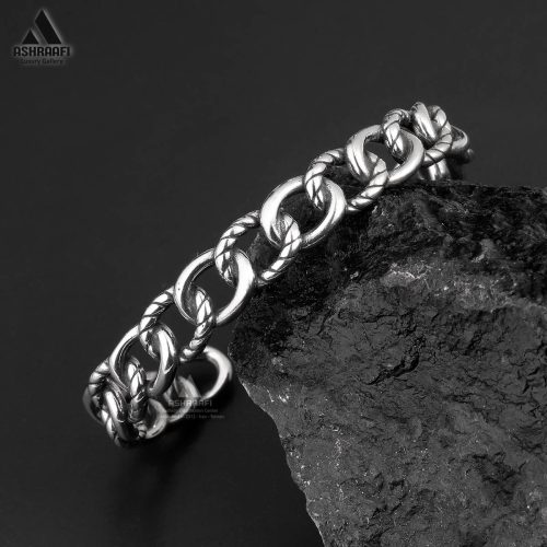 خرید دستبند استیل مردانه