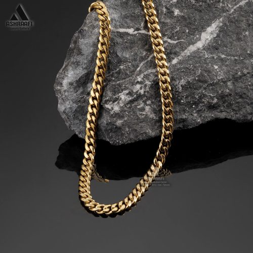 گردنبند مردانه کارتیه طلایی