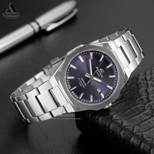 ساعت کاسیو ادیفایس صفحه سورمه ای