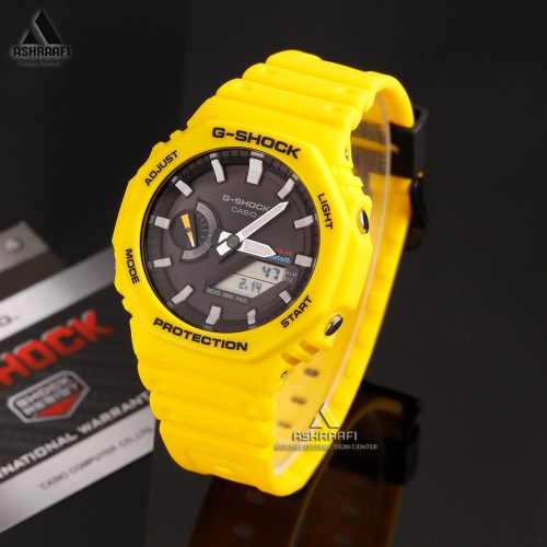 ساعت مچی جیشاک زرد Casio G-Shock GA-B2100C-9A