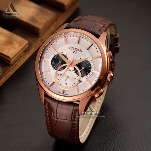 ساعت مردانه سیتزن بند چرمی