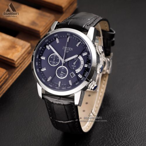 ساعت سیتیزن بند چرمی مردانه