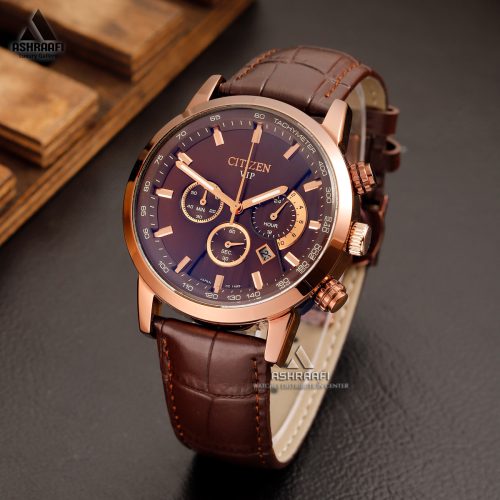 ساعت مچی تمام قهوه ای سیتیزن