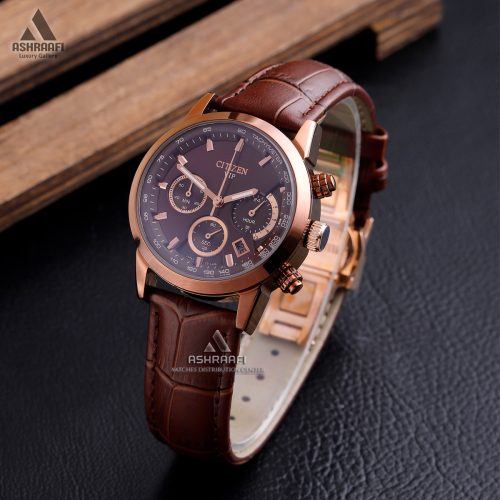 ساعت مچی کلاسیک قهوه ای