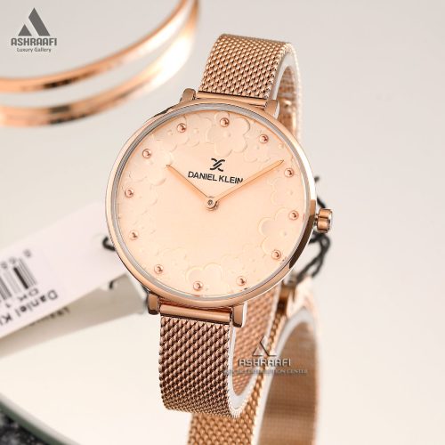 ساعت زنانه گلدار Daniel Klein DK.1.12777-4