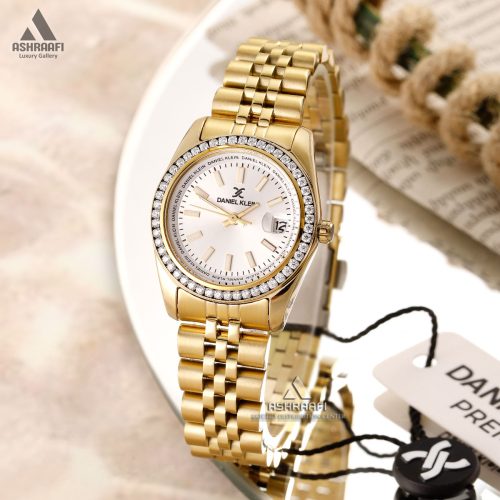 ساعت طلایی زنانه Daniel Klein DK.1.13589-4