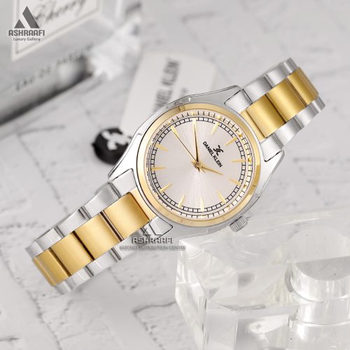 ساعت زنانه دو رنگ طلا Daniel Klein DK.1.13760-5