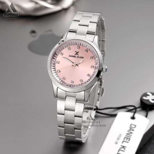 ساعت دنیل کلین صفحه صورتی Daniel Klein DK.1.13881-2