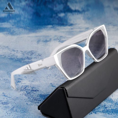 عینک سفید دخترانه