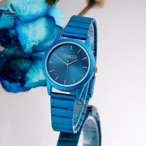 ساعت زنانه فنچی آبی