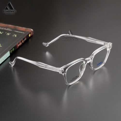 عینک شفاف سفید طبی