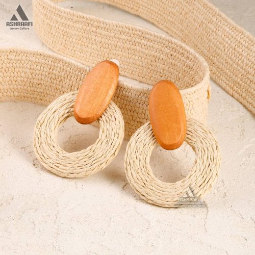 گوشواره کنفی Hemp Earrings C3