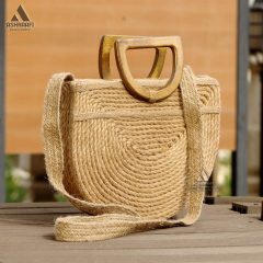 کیف زنانه کنفی Hemp Shoulder Bag A01