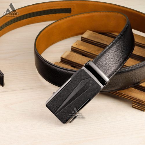 کمربند تمام مشکی ریلی