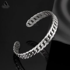 Linx-Chain-Cuff-Bracelet-S1-02 خرید دستبند بنگل مردانه